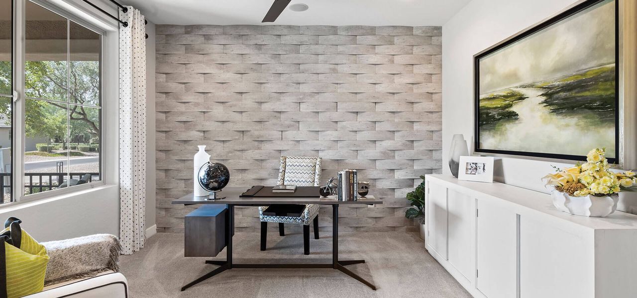 Representative furnished interior of a home built from the Mandara by Robson Resort Communities in Robson Ranch Arizona, Eloy (Image 6). Representative furnished interior of a home built from the Mandara by Robson Resort Communities in Robson Ranch Arizona, Eloy (Image 6).