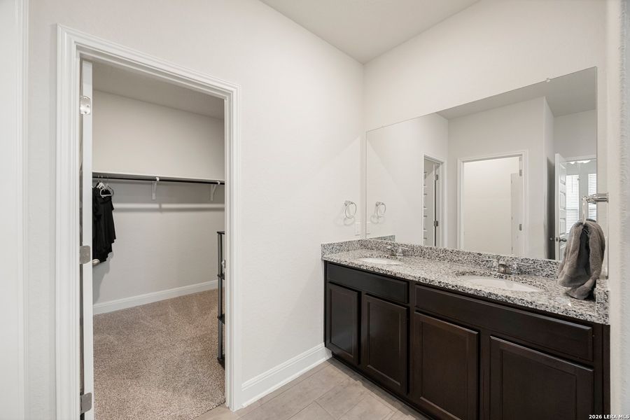 Furnished interior view inside a new home in Riverstone at Westpointe, San Antonio (Image 32).