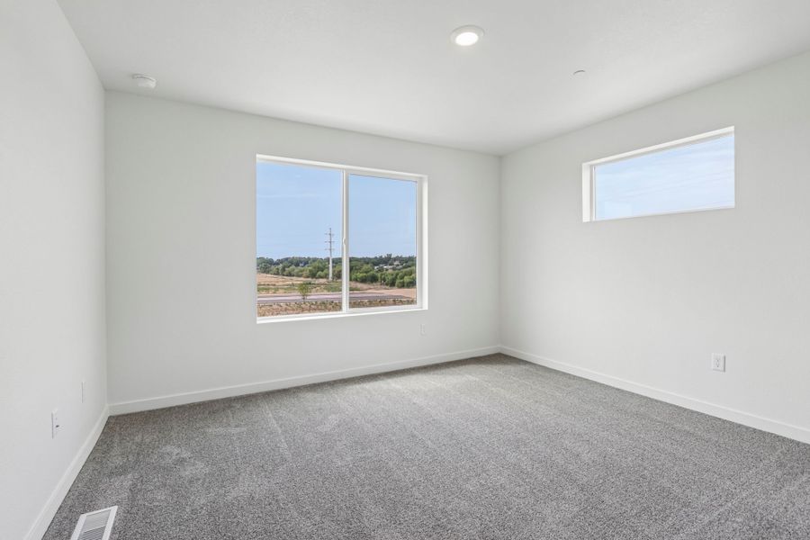 Spacious, unfurnished interior of a new home in Liberty Draw, Evans (Image 25). Spacious, unfurnished interior of a new home in Liberty Draw, Evans (Image 25).