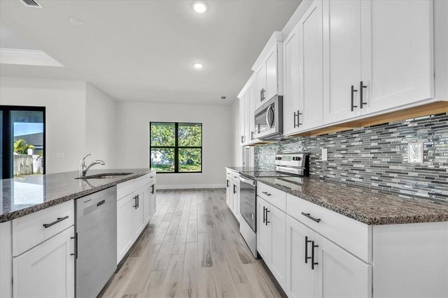 Furnished interior view inside a new home in , Cape Coral (Image 9).
