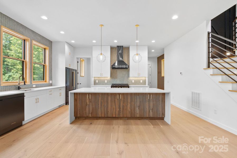 Furnished interior view inside a new home in , Asheville (Image 9).