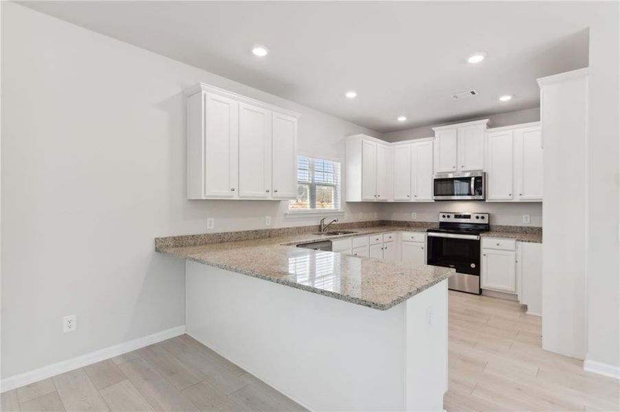 Furnished interior view inside a new home in , Crawford (Image 9).