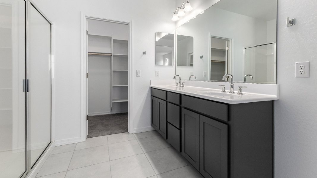 Furnished interior view inside a new home in Castillo at Anderson Parc, Buckeye (Image 16).