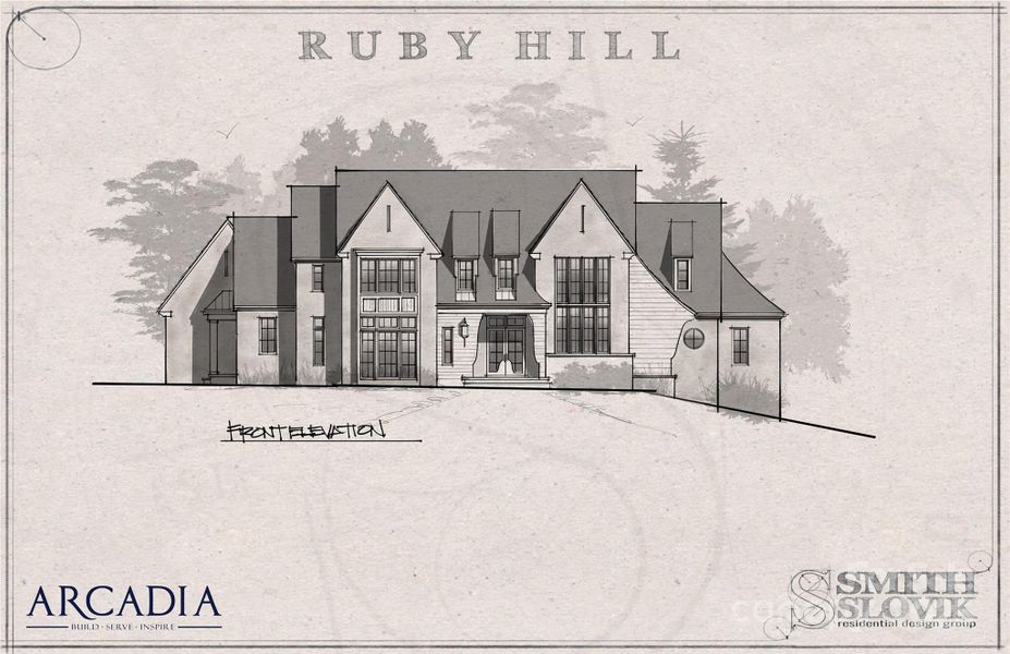 Front exterior of a new home in , Waxhaw, NC, highlighting curb appeal (Image 5).