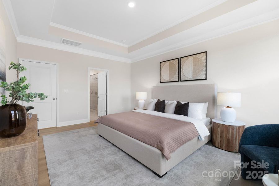 Furnished interior view inside a new home in Sylvan Creek, Denver (Image 17).