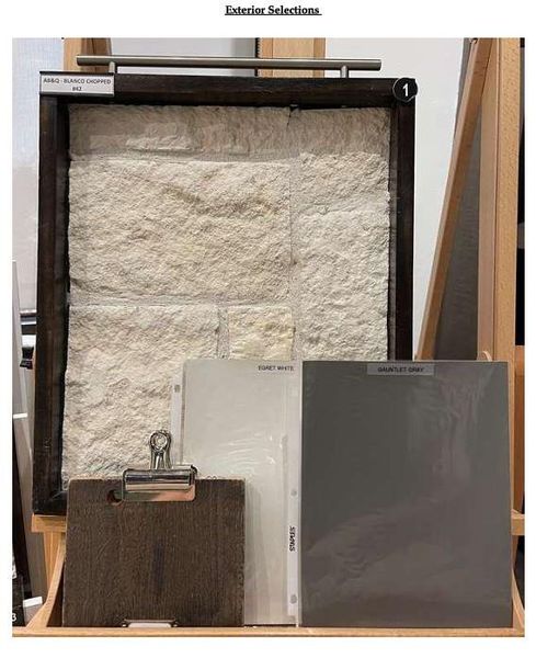 Exterior Design Selections