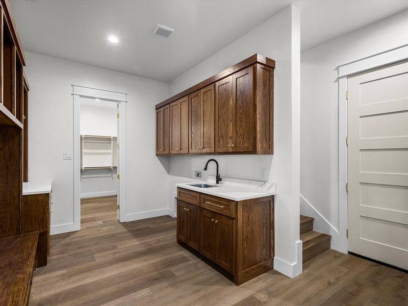 Furnished interior view inside a new home in , Fort Worth (Image 16). Furnished interior view inside a new home in , Fort Worth (Image 16).