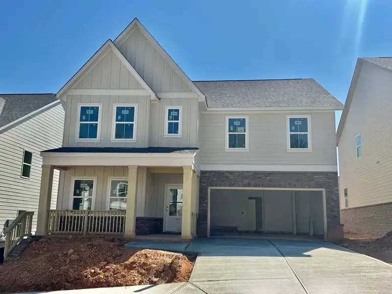 Front Exterior Construction Progress Front Exterior Construction Progress