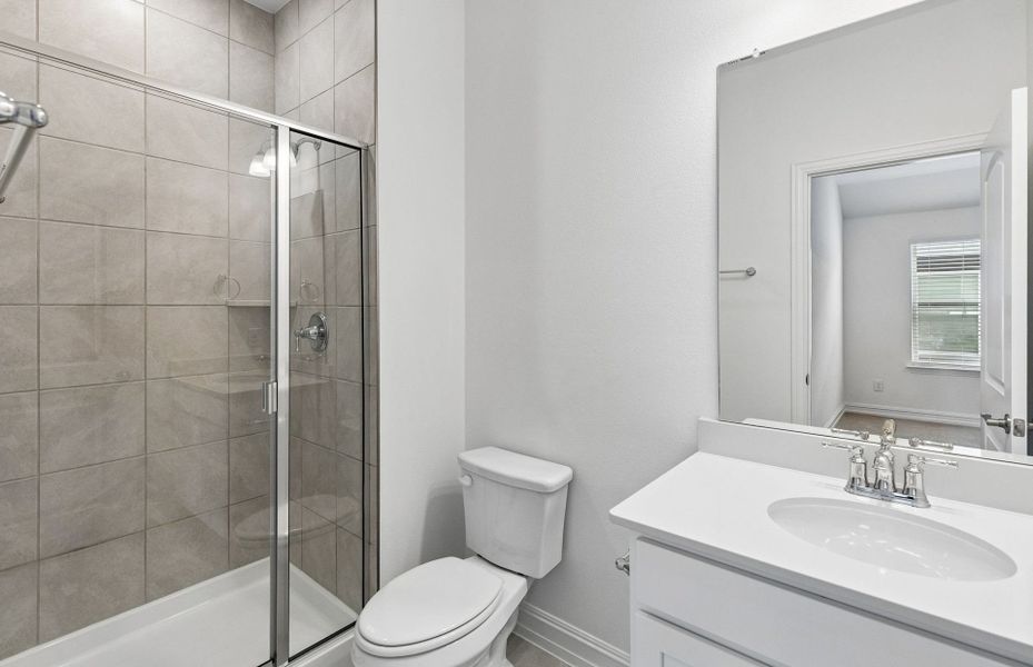 Furnished interior view inside a new home in Whitewing Trails, Princeton (Image 6).
