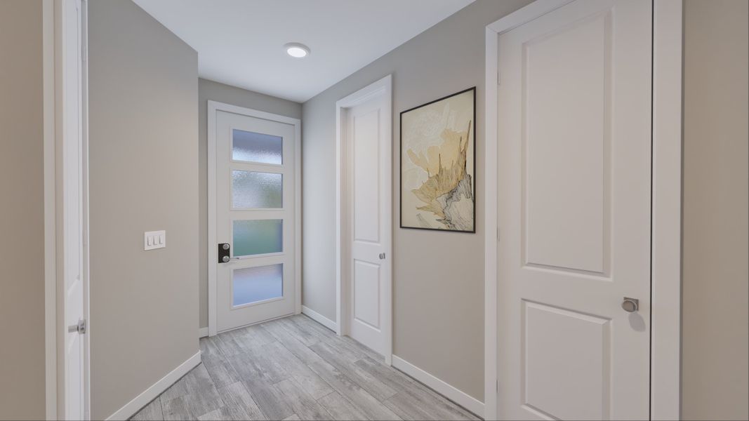 Representative unfurnished interior of a home built from the Wimberly by Tricoast Homes in La Segarra 40', Brookshire (Image 21). Representative unfurnished interior of a home built from the Wimberly by Tricoast Homes in La Segarra 40', Brookshire (Image 21).