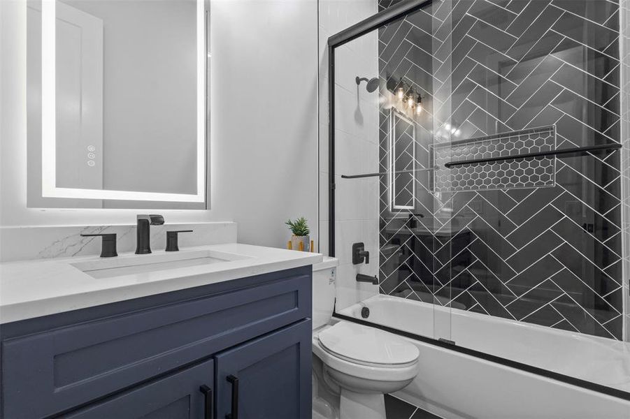 Furnished interior view inside a new home in , Farmersville (Image 11).