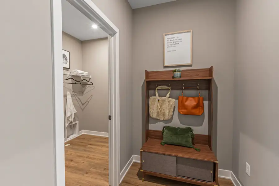 Representative furnished interior of a home built from the Calvin by Fischer Homes in Pickens Bluff, Hiram (Image 50).