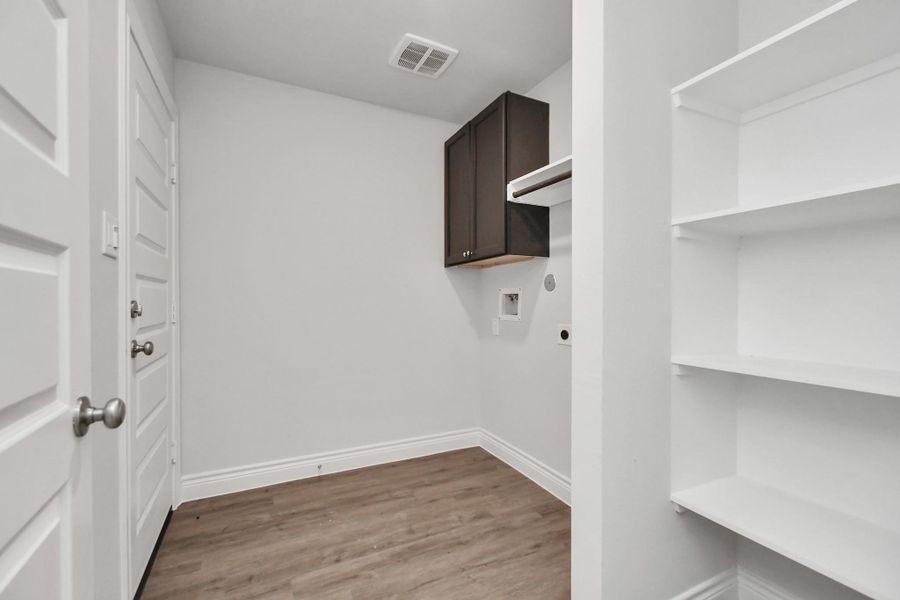 Ample closet space. Ample closet space.