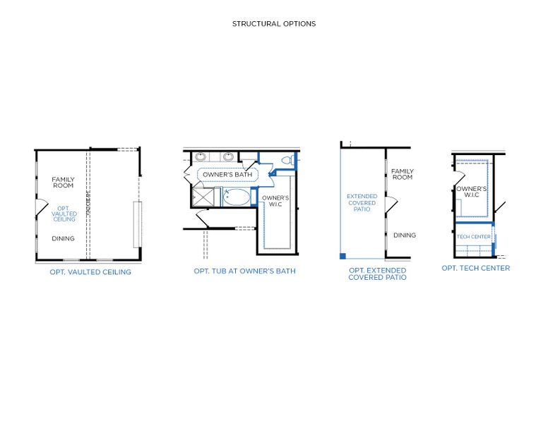 2D floor plan layout for the Amalfi by Tricoast Homes in River Ranch 55', Dayton, TX (Image 5). 2D floor plan layout for the Amalfi by Tricoast Homes in River Ranch 55', Dayton, TX (Image 5).