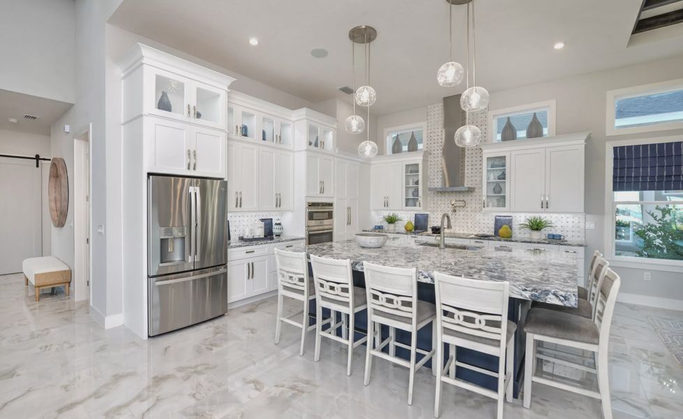 Furnished interior view inside a new home in Laureate Park, Orlando (Image 9).