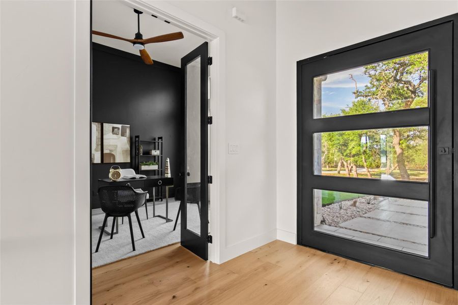 Furnished interior view inside a new home in , Dripping Springs (Image 11). Furnished interior view inside a new home in , Dripping Springs (Image 11).