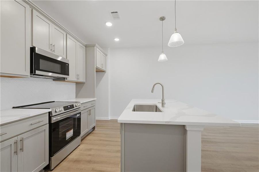 Furnished interior view inside a new home in Stegall Village, Emerson (Image 3).