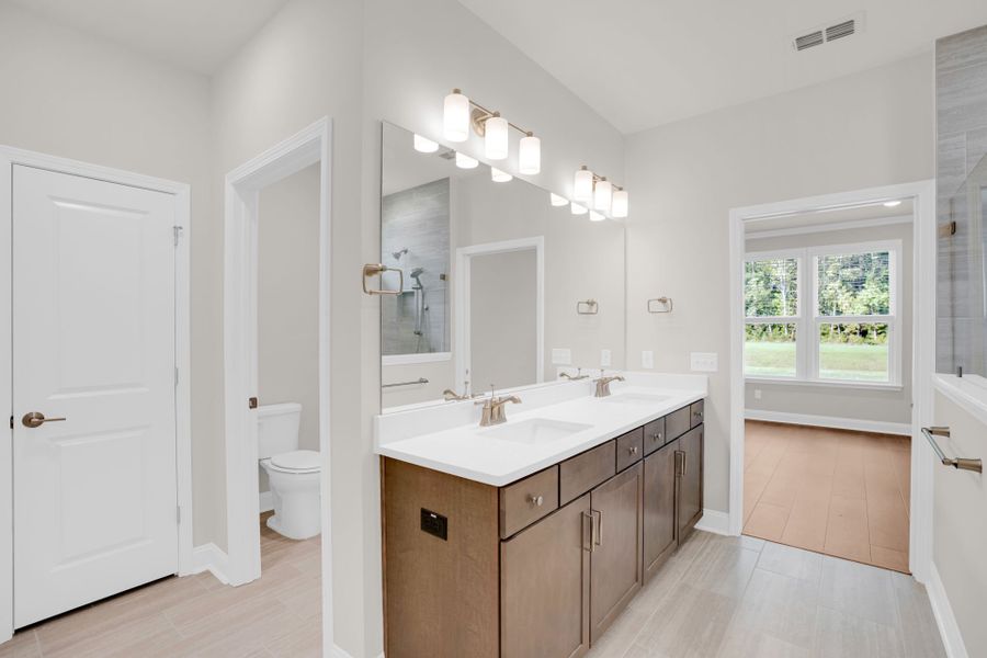 Furnished interior view inside a new home in Del Webb Charleston at Nexton, Summerville (Image 8). Furnished interior view inside a new home in Del Webb Charleston at Nexton, Summerville (Image 8).