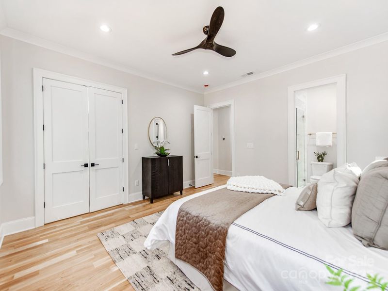 Furnished interior view inside a new home in , Charlotte (Image 11).