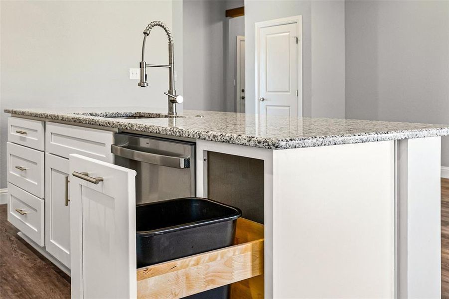 Close-up of interior finishes inside a home in , Granbury (Image 16).