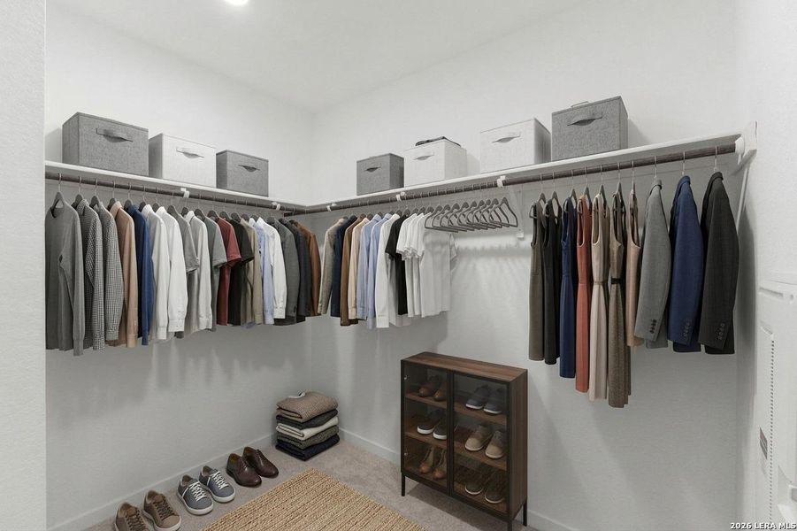 Furnished interior view inside a new home in Grace Valley, Marion (Image 11).