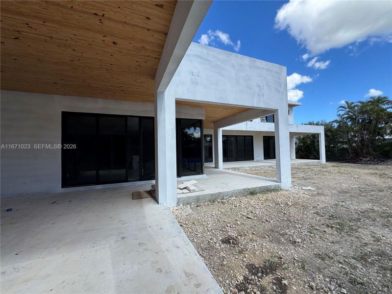 Exterior details and patio area of a home in , Pinecrest (Image 7). Exterior details and patio area of a home in , Pinecrest (Image 7).