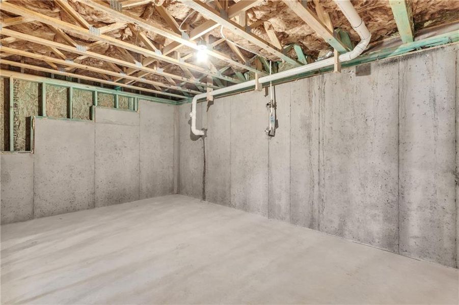 In-progress construction of a new home in Bentwater, Hoschton, GA (Image 21).