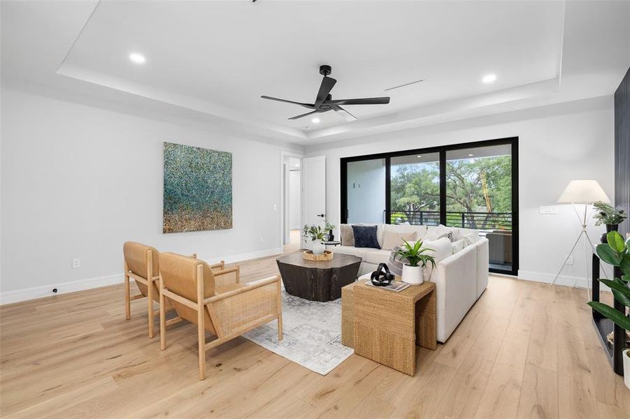 Furnished interior view inside a new home in , Tampa (Image 63).