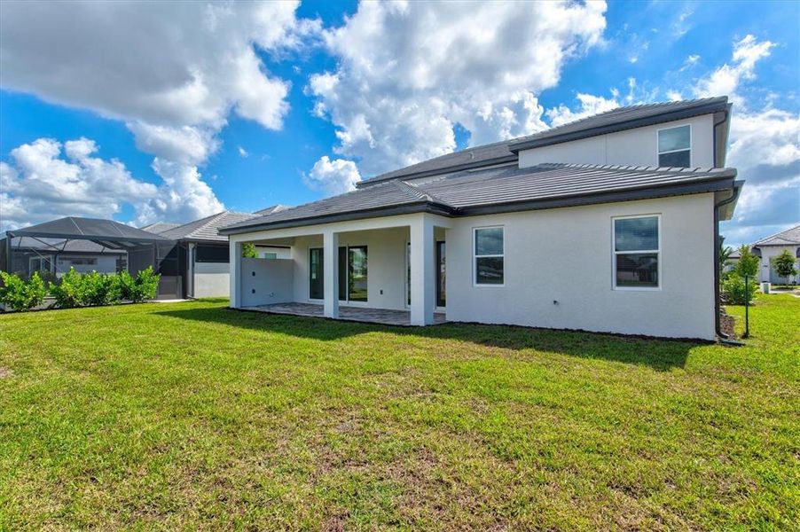 Exterior details and patio area of a home in Cassata Lakes, Nokomis (Image 3). Exterior details and patio area of a home in Cassata Lakes, Nokomis (Image 3).