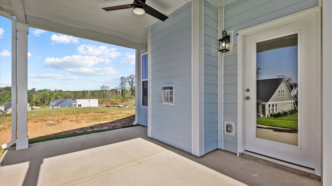 Representative furnished interior of a home built from the Freesia by DRB Homes in Spring Branch, Smyrna (Image 34).