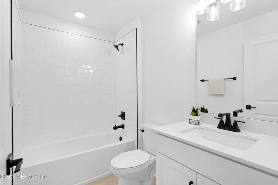 Furnished interior view inside a new home in TrailMark, St. Augustine (Image 7).