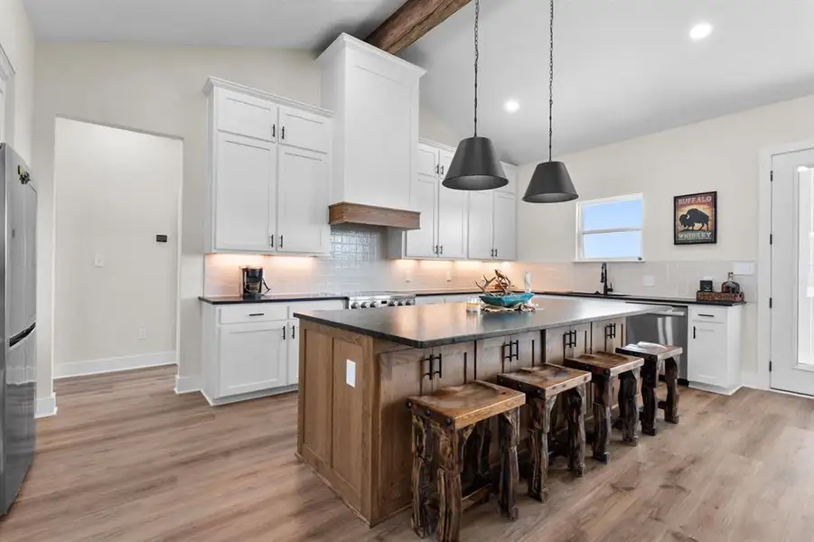 Furnished interior view inside a new home in , Hubbard (Image 17).