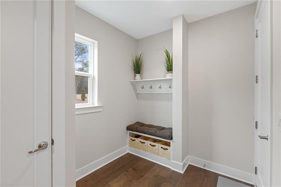 Furnished interior view inside a new home in Settingdown Farms, Cumming (Image 15).