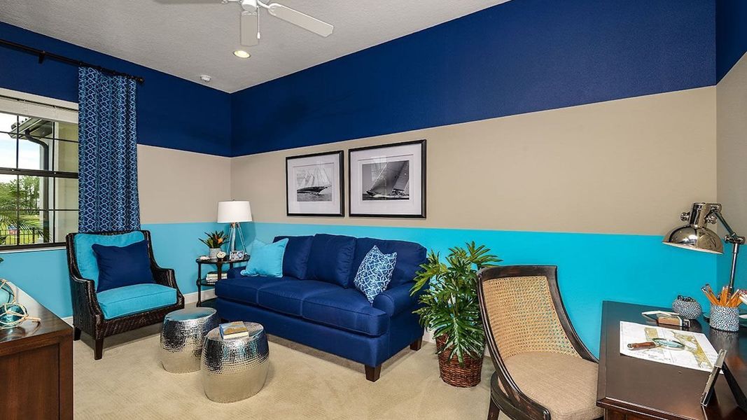 Representative furnished interior of a home built from the Sea Mist by Neal Communities in Verandah Real Estate and Homes for Sale in Fort Myers, FL - Neal Communities, Fort Myers (Image 10).