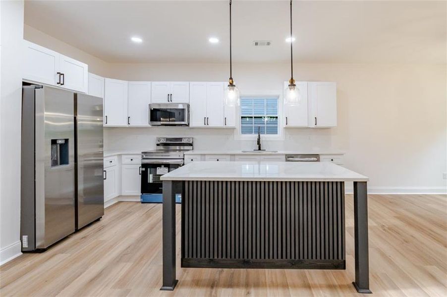 Furnished interior view inside a new home in , Stockbridge (Image 5).