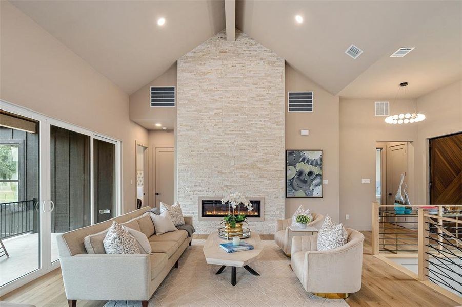 Furnished interior view inside a new home in , Mabank (Image 13). Furnished interior view inside a new home in , Mabank (Image 13).