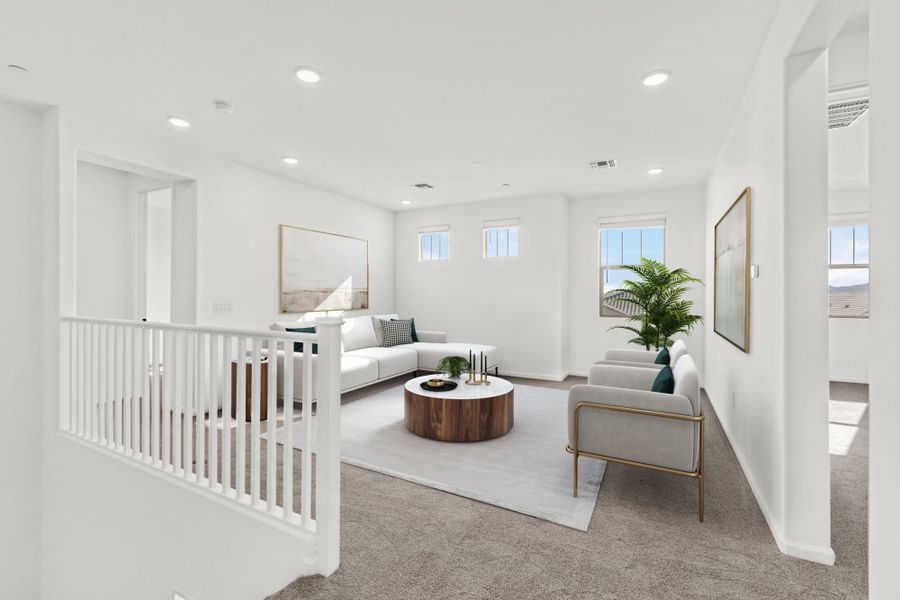 Furnished interior view inside a new home in Montelena, Marana (Image 9).