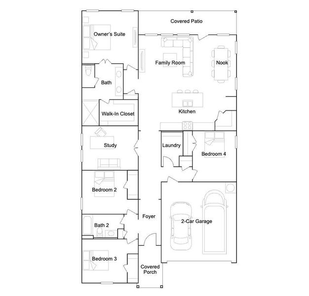 2D floor plan layout of this home in Grand Lake, Snook, TX (Image 2). 2D floor plan layout of this home in Grand Lake, Snook, TX (Image 2).