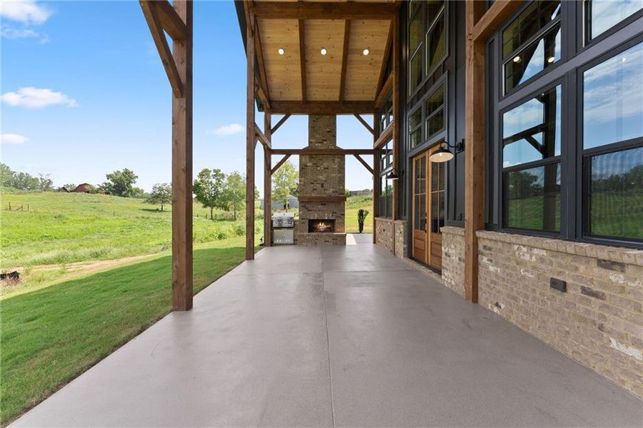 Exterior details and patio area of a home in , Clermont (Image 4). Exterior details and patio area of a home in , Clermont (Image 4).
