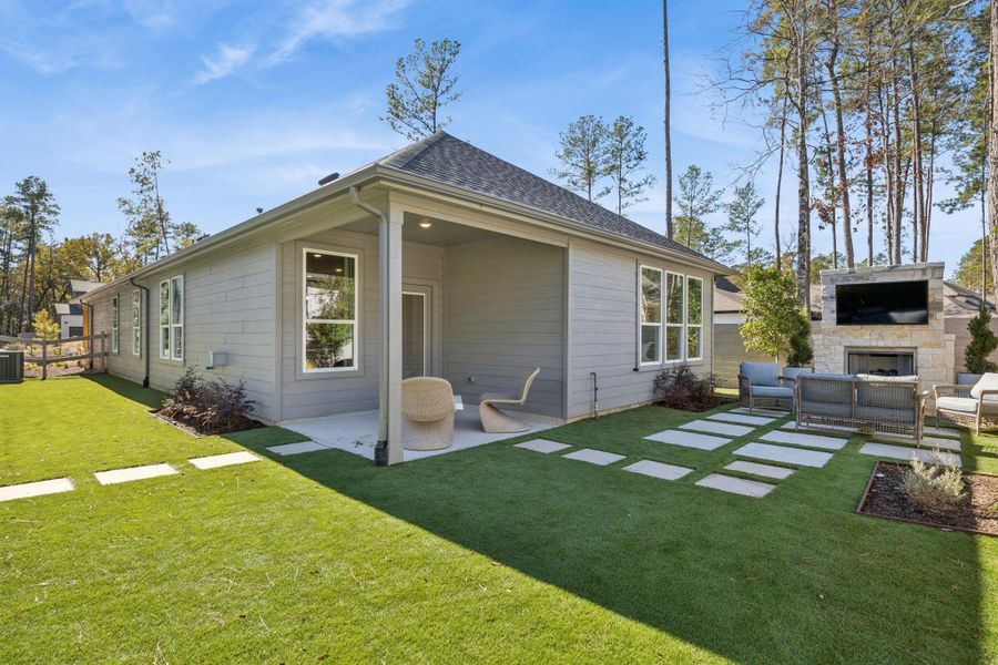 Exterior details and patio area of a home in , Montgomery (Image 26).