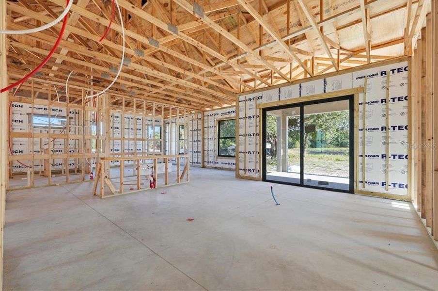 In-progress construction of a new home in , Avon Park, FL (Image 7).