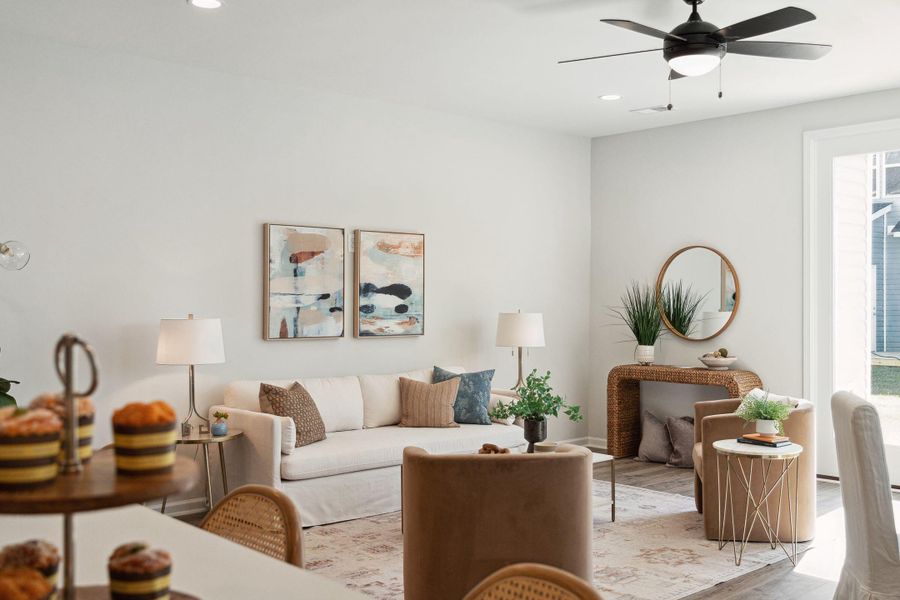Furnished interior view inside a new home in Abbey Walk, Moncks Corner (Image 4).