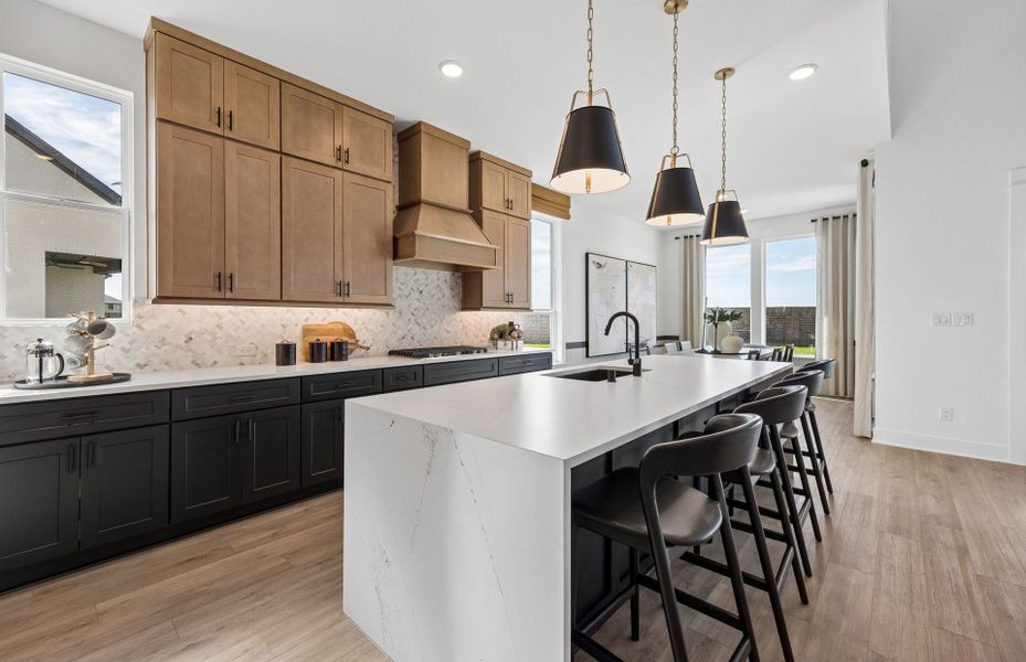 Representative furnished interior of a home built from the Ferris by Pulte Homes in Ryehill, Rosenberg (Image 20).