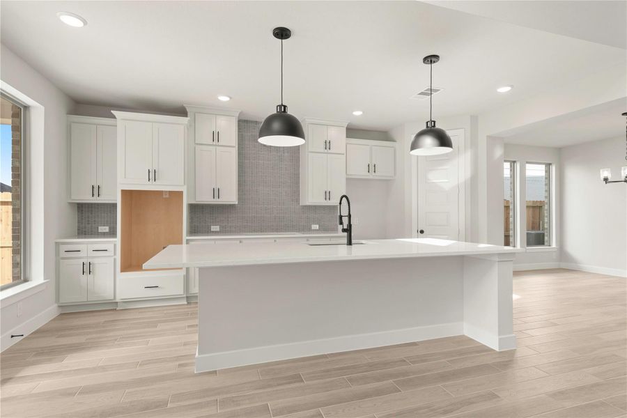 Furnished interior view inside a new home in Candela, Richmond (Image 6).