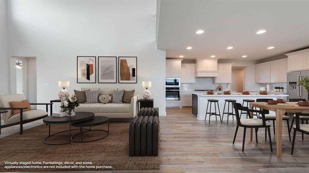 Furnished interior view inside a new home in Meraki, Forney (Image 14).