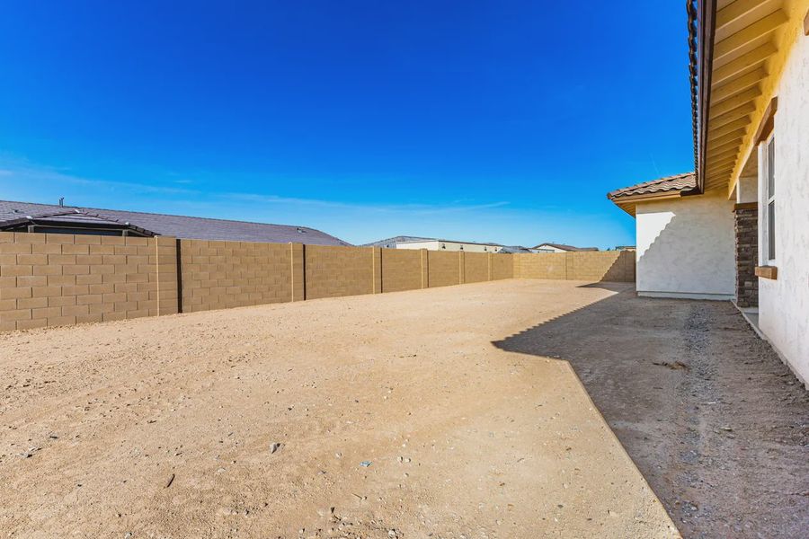 Exterior details and patio area of a home in Bellero Estates, Queen Creek (Image 23). Exterior details and patio area of a home in Bellero Estates, Queen Creek (Image 23).