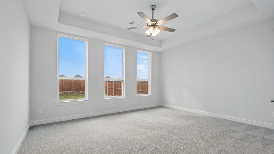 Representative furnished interior of a home built from the Brown by DRB Homes in Anna Ranch, Anna (Image 18).