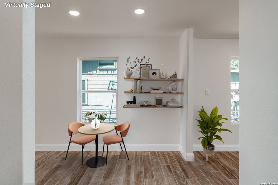 Furnished interior view inside a new home in , San Antonio (Image 4).