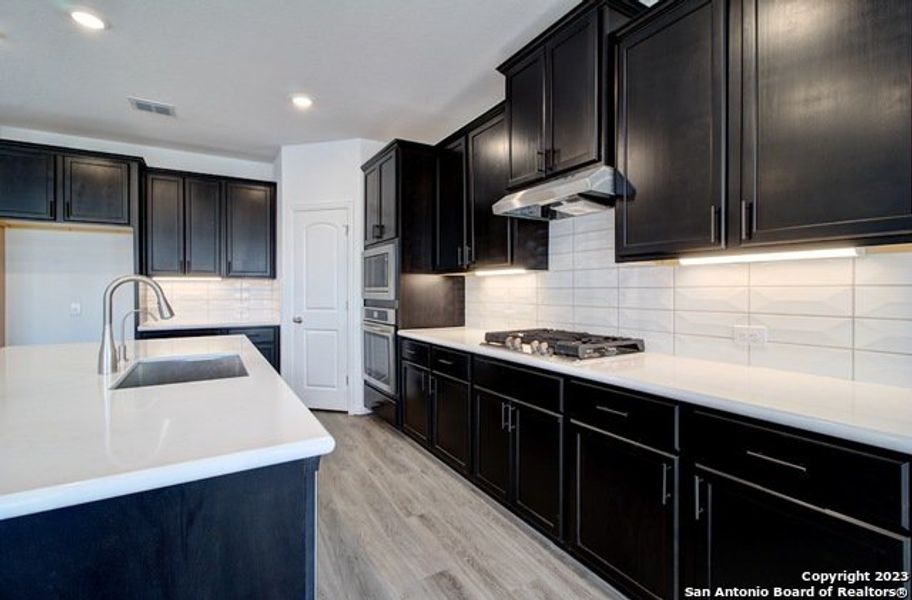 Furnished interior view inside a new home in Veranda, New Braunfels (Image 12).