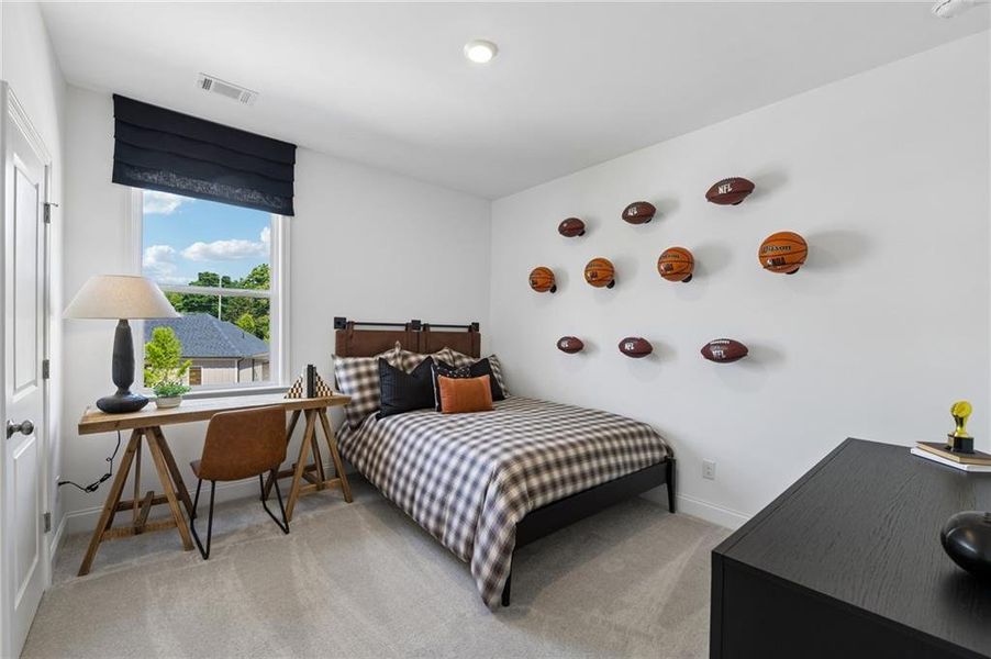Furnished interior view inside a new home in Bailey Fence, Dacula (Image 15).
